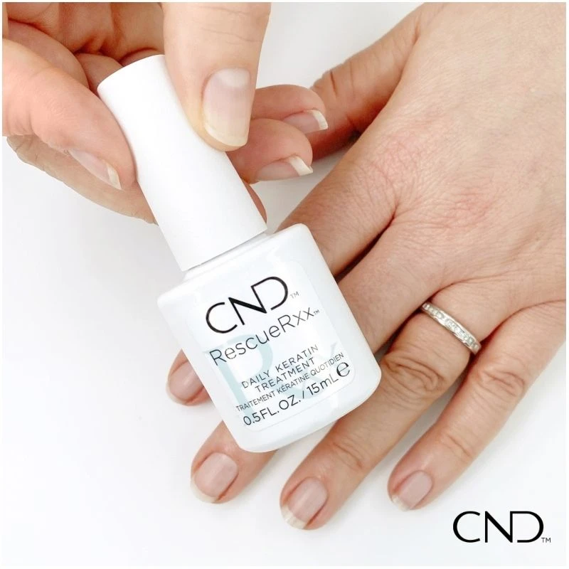 CND RescueRxx Daily Keratin Treatment 15 Ml 6 CND RescueRxx Daily Keratin Treatment 15 Ml - Billede 4
