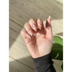 DUFFBEAUTY Reusable Press-On Manicure Nails - Cappuccino Swirl 16 DUFFBEAUTY Reusable Press-On Manicure Nails - Cappuccino Swirl -Skonhed og Tilbehor duffbeauty reusable press on manicure nails cappuccino swirl 1670849670