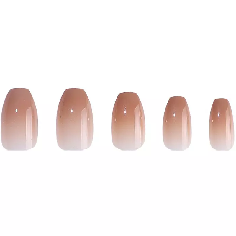 DUFFBEAUTY Reusable Press-On Manicure Nails - Nude Ombre 3 DUFFBEAUTY Reusable Press-On Manicure Nails - Nude Ombre