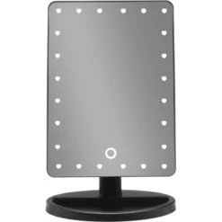 Gillian Jones Hollywood Table Heart LED Light Mirror X10 - Black 10254-71 6 Gillian Jones Hollywood Table Heart LED Light Mirror X10 - Black 10254-71 -Skonhed og Tilbehor gillian jones hollywood table heart led light mirror x10 black 10254 71 1649847092