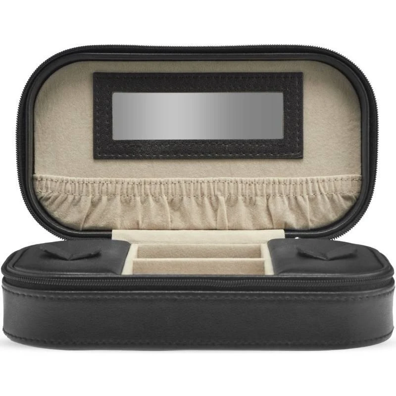 Gillian Jones Jewelry Box Travel Large - Black 11061-00 4 Gillian Jones Jewelry Box Travel Large - Black 11061-00 - Billede 2
