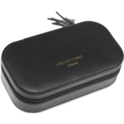 Gillian Jones Jewelry Box Travel Large - Black 11061-00 12 Gillian Jones Jewelry Box Travel Large - Black 11061-00 -Skonhed og Tilbehor gillian jones jewelry box travel large black 11061 00 1636624461