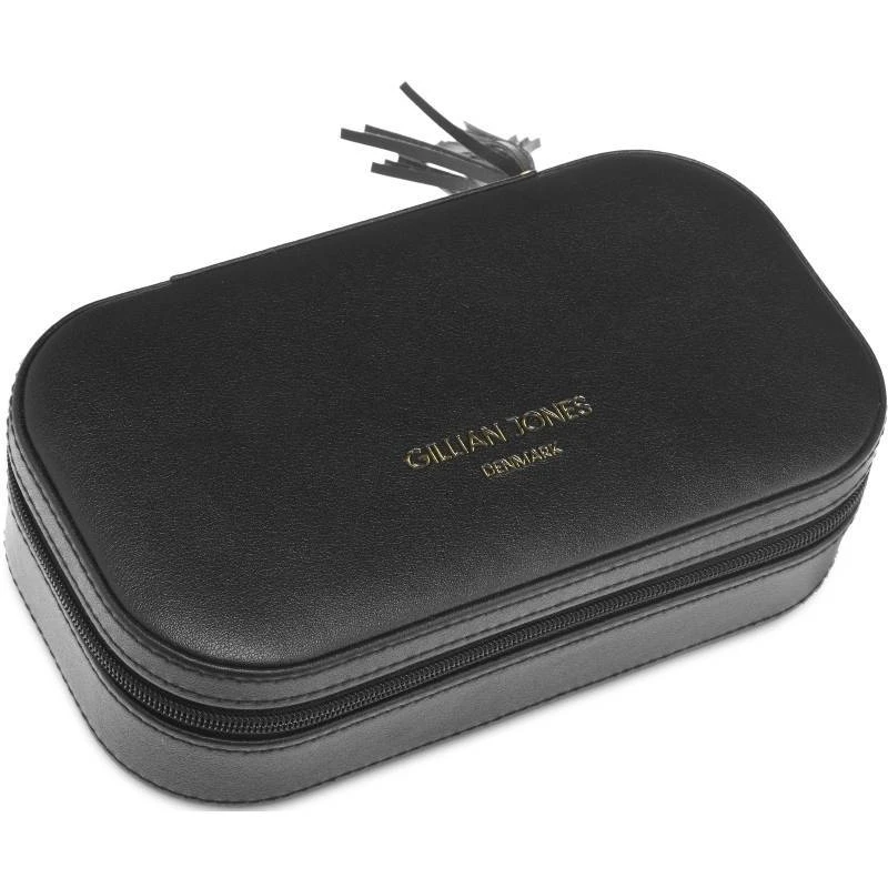 Gillian Jones Jewelry Box Travel Large - Black 11061-00 6 Gillian Jones Jewelry Box Travel Large - Black 11061-00 - Billede 4