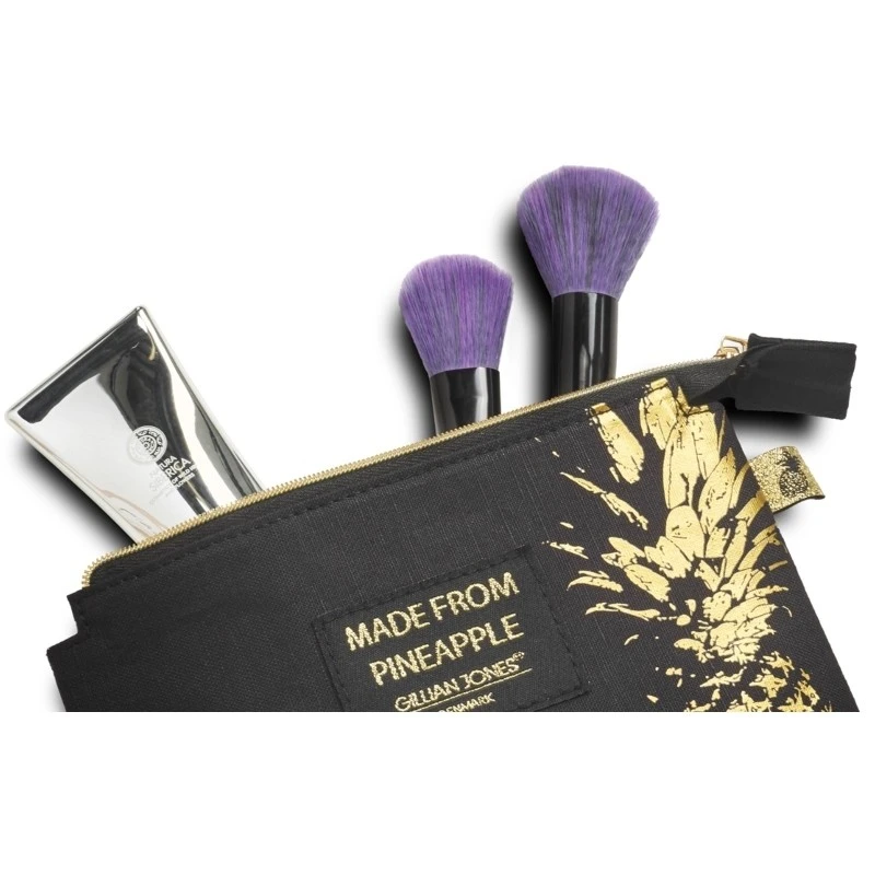 Gillian Jones Urban Pineapple Fibre Cosmetics Bag Small 10068-00 7 Gillian Jones Urban Pineapple Fibre Cosmetics Bag Small 10068-00 - Billede 5