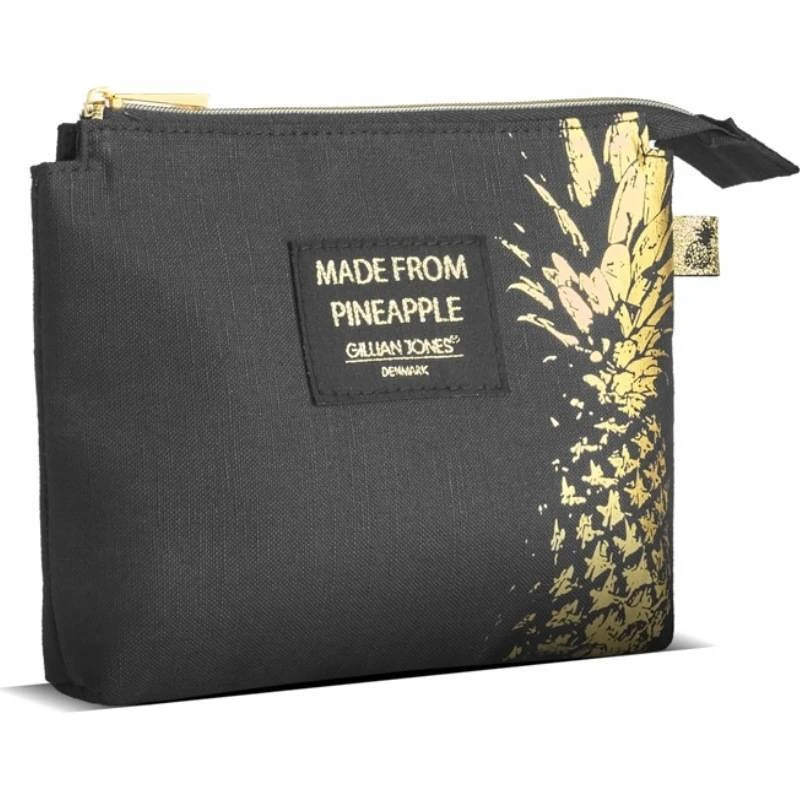 Gillian Jones Urban Pineapple Fibre Cosmetics Bag Small 10068-00 4 Gillian Jones Urban Pineapple Fibre Cosmetics Bag Small 10068-00 - Billede 2