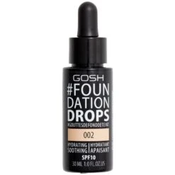 GOSH Foundation Drops SPF10 30 Ml - 002 Ivory