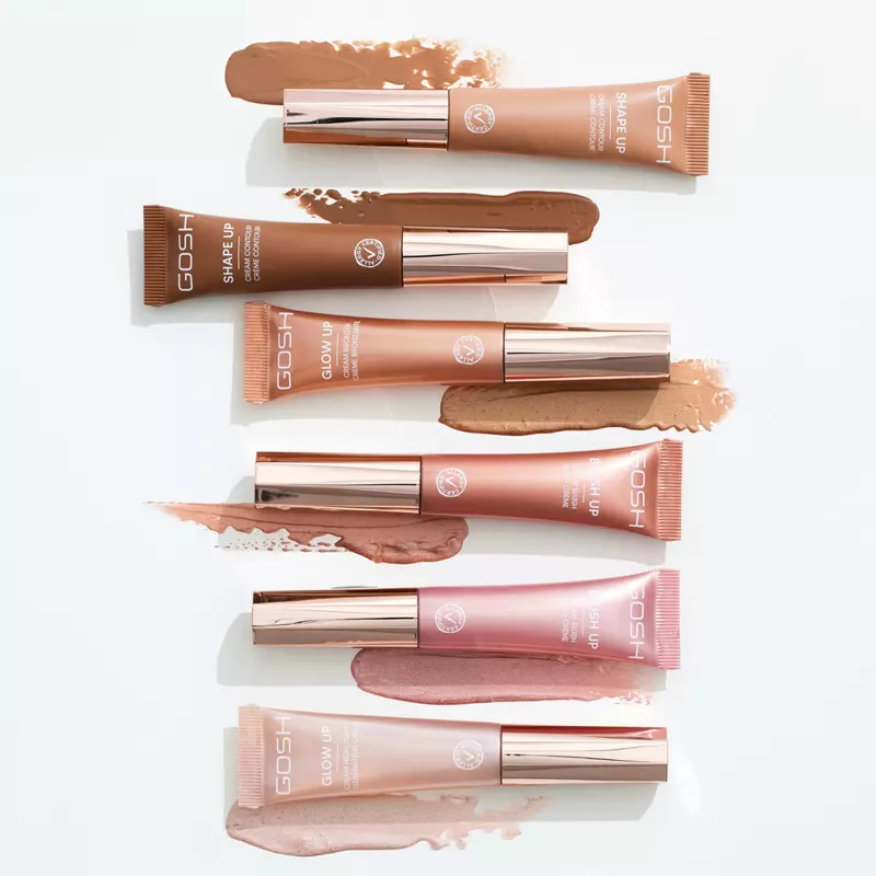 GOSH Glow Up Cream Highlighter 14 Ml - 001 Pearl 7 GOSH Glow Up Cream Highlighter 14 Ml - 001 Pearl - Billede 5