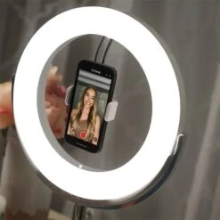 Ilios All-In-One Ring Light & Makeup Mirror 10 Ilios All-In-One Ring Light & Makeup Mirror -Skonhed og Tilbehor ilios all in one ring light makeup mirror 1654160689