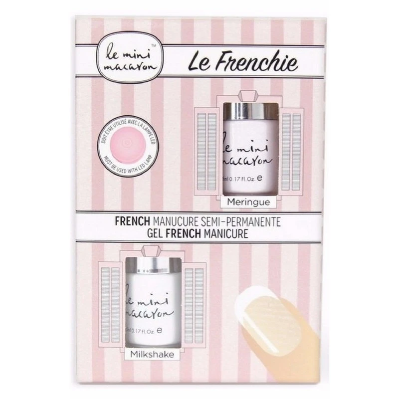 Le Mini Macaron French Manicure Kit - Le Frenchie 3 Le Mini Macaron French Manicure Kit - Le Frenchie