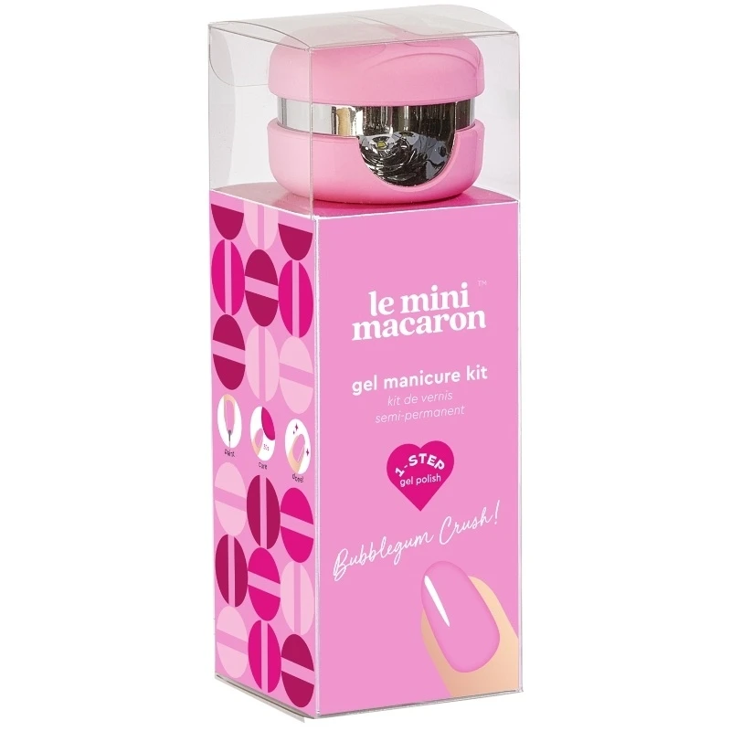 Le Mini Macaron Gel Manicure Kit - Bubblegum Crush 4 Le Mini Macaron Gel Manicure Kit - Bubblegum Crush - Billede 2