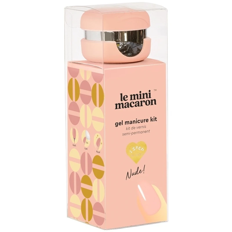 Le Mini Macaron Gel Manicure Kit - Nude 4 Le Mini Macaron Gel Manicure Kit - Nude - Billede 2