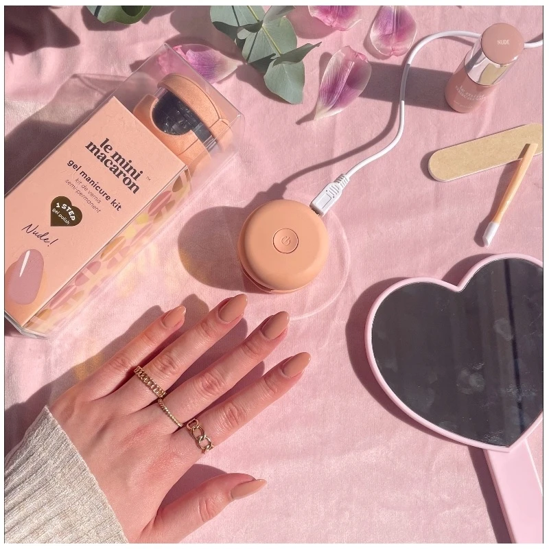 Le Mini Macaron Gel Manicure Kit - Nude 11 Le Mini Macaron Gel Manicure Kit - Nude - Billede 9