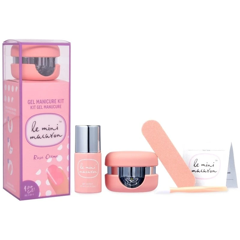 Le Mini Macaron Gel Manicure Kit - Rose Créme 3 Le Mini Macaron Gel Manicure Kit - Rose Créme