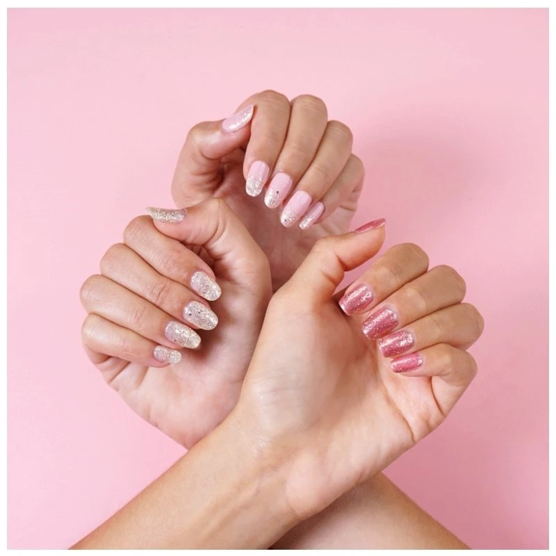 Le Mini Macaron Gel Polish Trio 3 X 8,5 Ml - C'est Glitter 7 Le Mini Macaron Gel Polish Trio 3 X 8,5 Ml - C'est Glitter - Billede 5