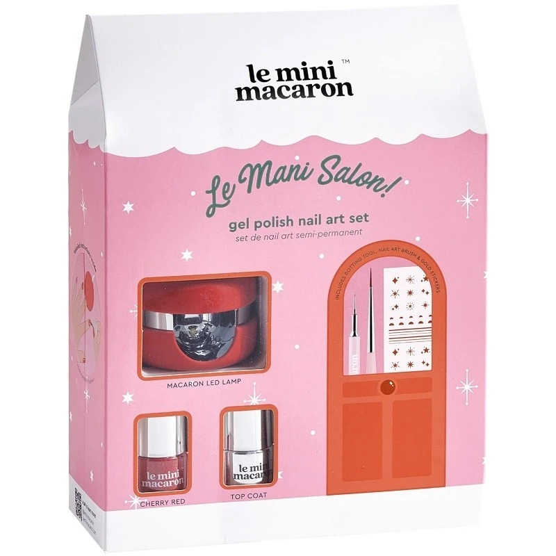 Le Mini Macaron Le Mani Salon Gel Manicure Nail Art Kit 4 Le Mini Macaron Le Mani Salon Gel Manicure Nail Art Kit - Billede 2