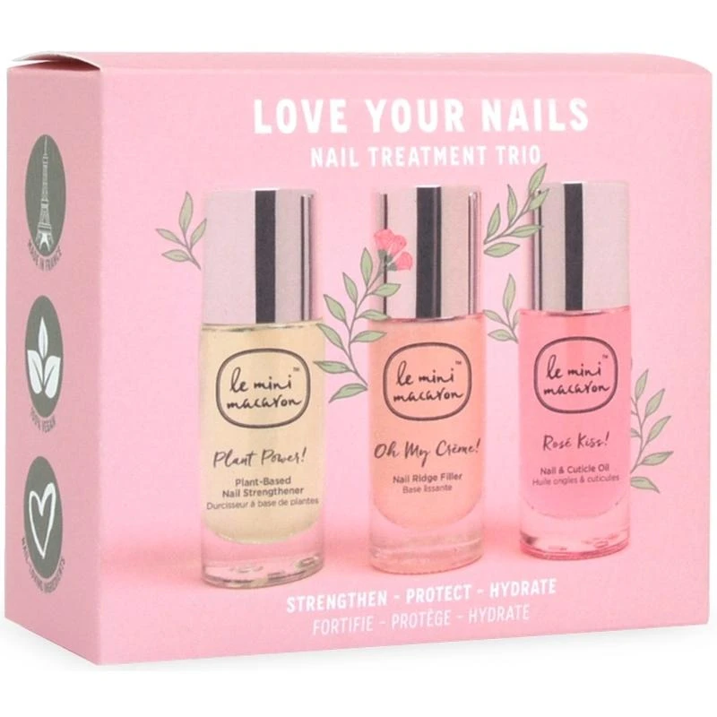 Le Mini Macaron Love Your Nails Treatment Trio 4 Le Mini Macaron Love Your Nails Treatment Trio - Billede 2