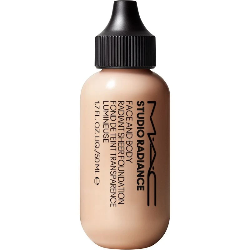 MAC Studio Radiance Face And Body Radiant Sheer Foundation 50 Ml - W1 4 MAC Studio Radiance Face And Body Radiant Sheer Foundation 50 Ml - W1 - Billede 2