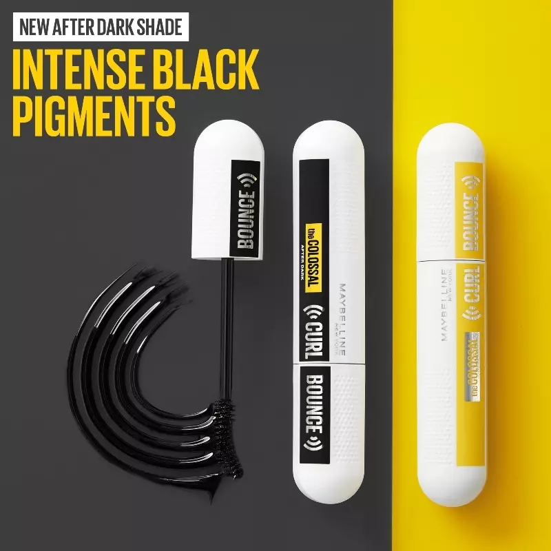Maybelline New York The Colossal Curl Bounce Mascara 10 Ml - After Dark Black 9 Maybelline New York The Colossal Curl Bounce Mascara 10 Ml - After Dark Black - Billede 7