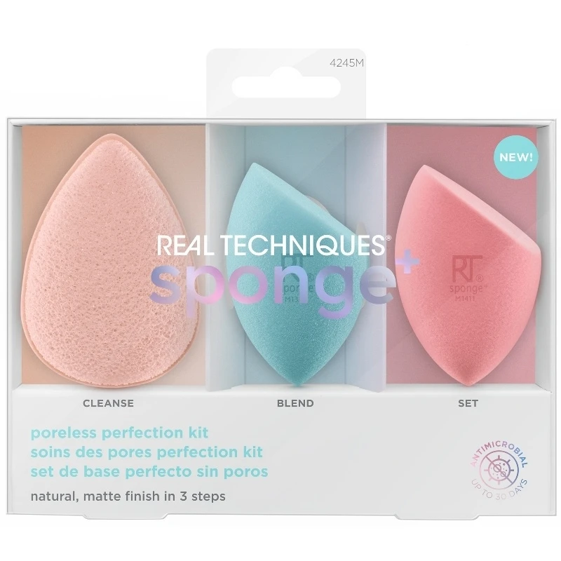 Real Techniques Pro-Matte Poreless Perfection Kit 3 Real Techniques Pro-Matte Poreless Perfection Kit